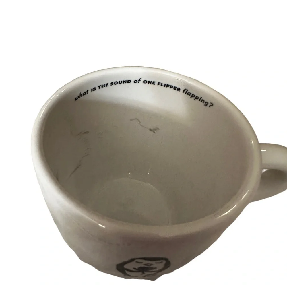 Uncommon Goods Zenguin Waddling Towards Nirvana Penguin Set of 4 HTF Mugs EUC - Picture 13 of 14